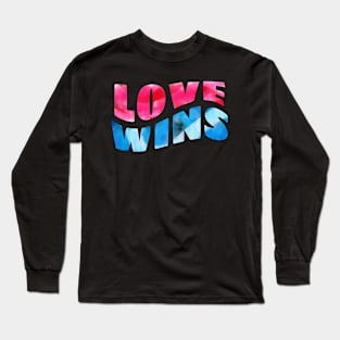 LOVE WINS Long Sleeve T-Shirt
